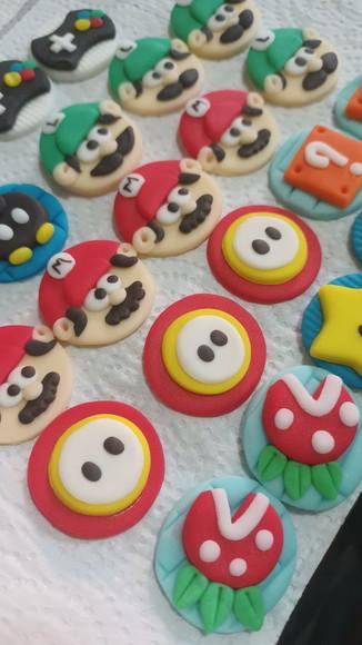 10 Confeitos De Açúcar Para Docinhos Super Mario Bros
