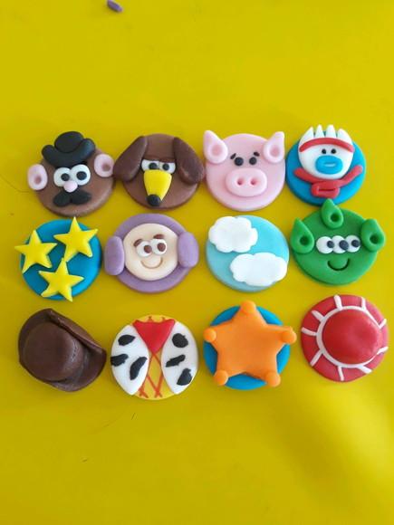 10 unid Confeitos de Açúcar Toy Story 3cm