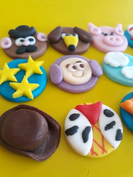 10 unid Confeitos de Açúcar Toy Story 3cm