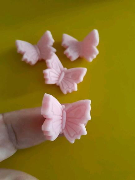 12 Borboletas de Açúcar para Doces e Chocolates
