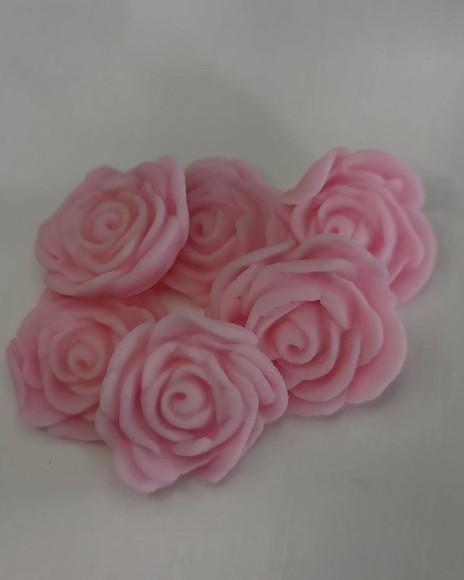12 Rosas de açúcar para decorar doces e chocolates