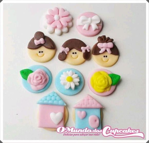 Apliques 3 cm Bonecas
