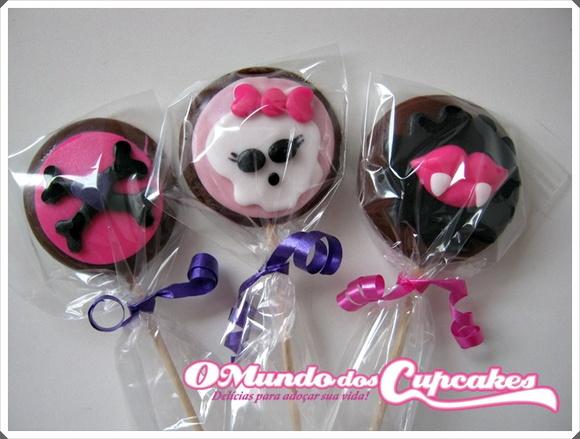 Apliques Comestíveis Monster High
