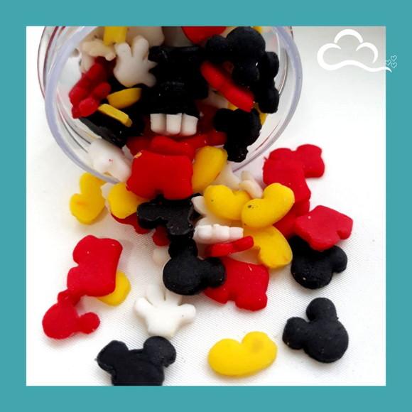 Mini Apliques para doces Mickey 25g