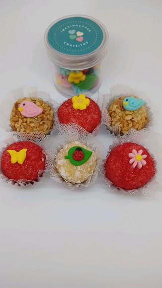 Mini Confeitos para Doces Jardim Encantado 25g