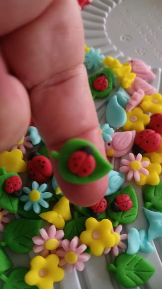Mini Confeitos para Doces Jardim Encantado 25g