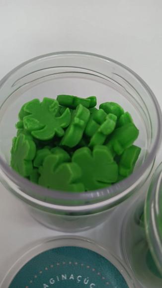 Mini Confeitos Folhas para doces 25g