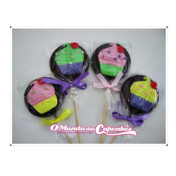 Modelagem Pirulitos Cupcakes