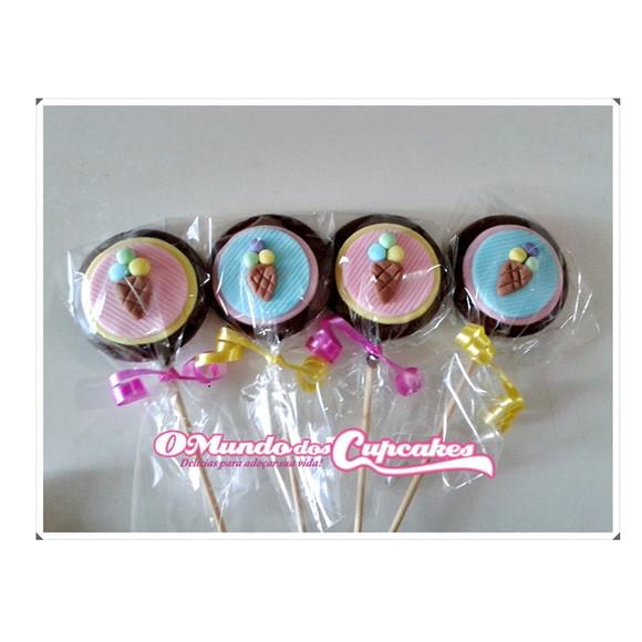 Modelagem Pirulitos Cupcakes
