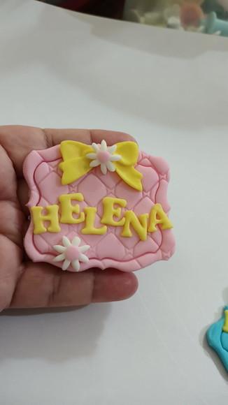 Placa de Açúcar para Mini Bolos