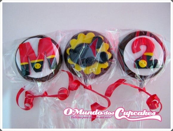Confeitos de Açúcar 5cm Mickey