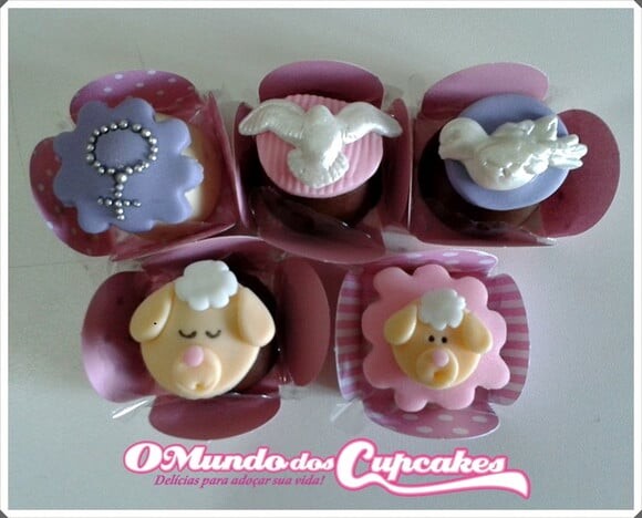 Confeitos de Açúcar 3cm Batizado