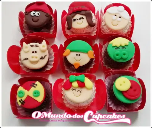 10 Apliques de açúcar para doces 3 cm Sitio