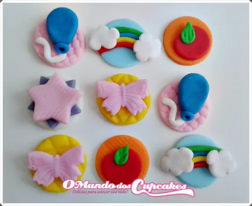 10 Apliques para Docinhos My Little Pony