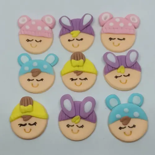 10 Confeitos de Açúcar 3 cm Metoo Doll