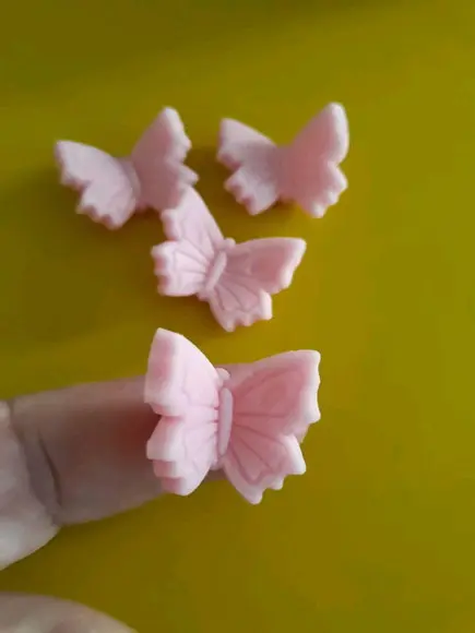 12 Borboletas de Açúcar para Doces e Chocolates