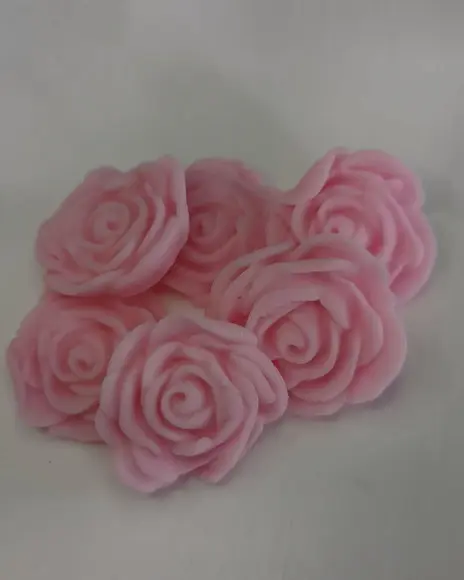 12 Rosas de açúcar para decorar doces e chocolates