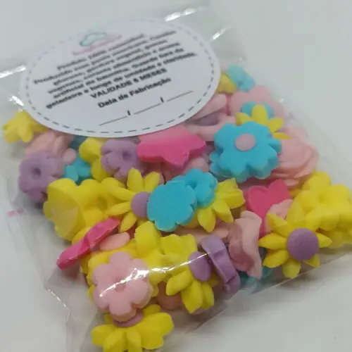 50 Mini Confeitos de Pasta Americana