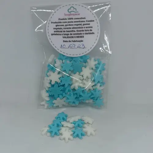 50 Mini Confeitos de Pasta Americana