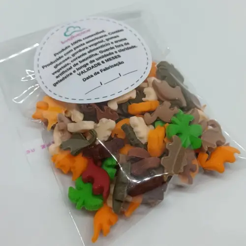 50 Mini Confeitos de Pasta Americana
