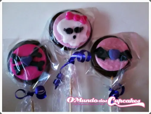 Apliques Comestíveis Monster High