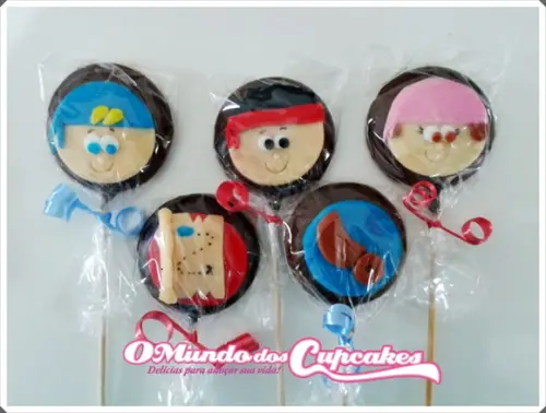 Apliques Pirulitos Jake e os Piratas