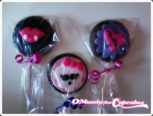 Apliques Comestíveis Monster High