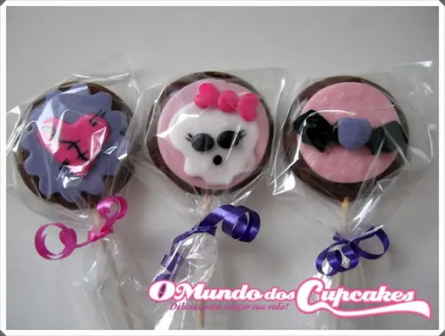 Apliques Comestíveis Monster High