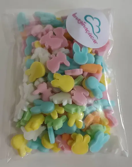 Mini Confeitos de Açúcar Páscoa