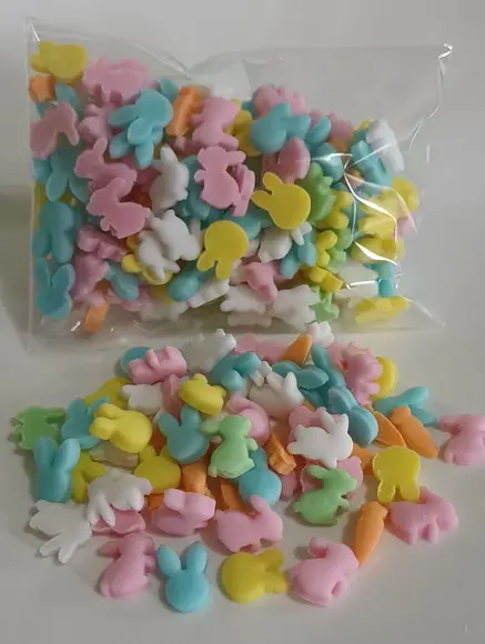 Mini Confeitos de Açúcar Páscoa