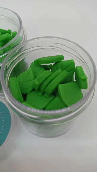 Mini Confeitos Folhas para doces 25g