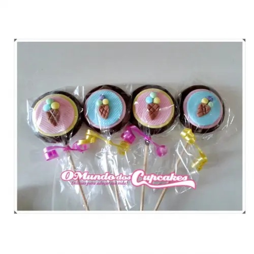Modelagem Pirulitos Cupcakes