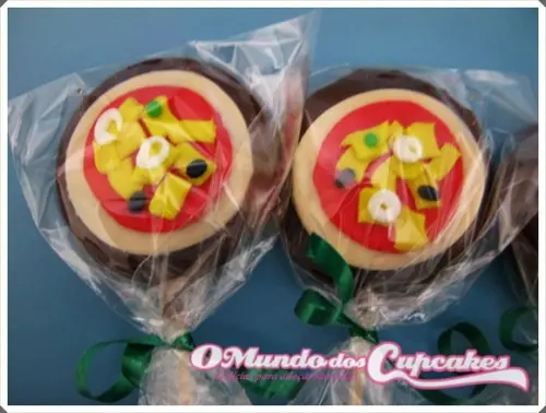 Modelagens para Pirulitos Pizzaria