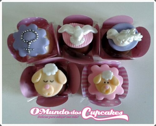 Confeitos de Açúcar 3cm Batizado
