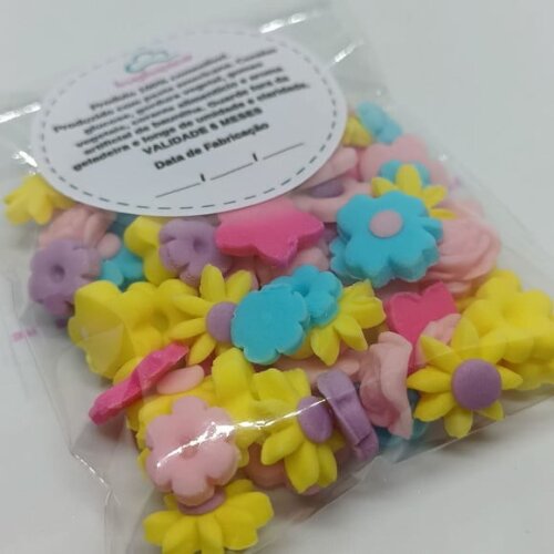 Mix 60 Micro Flores de Açúcar variadas