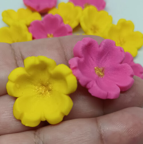 Mix 24 Flores de Açúcar Cerejeiras