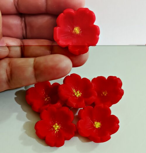 Mix 24 Flores de Açúcar Cerejeiras