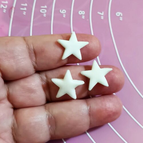 Mix 40 Mini Confeitos de Açúcar Estrelas