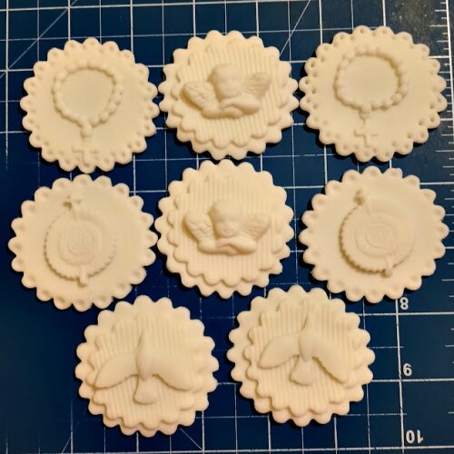 Confeitos de Açúcar 6cm Batizado