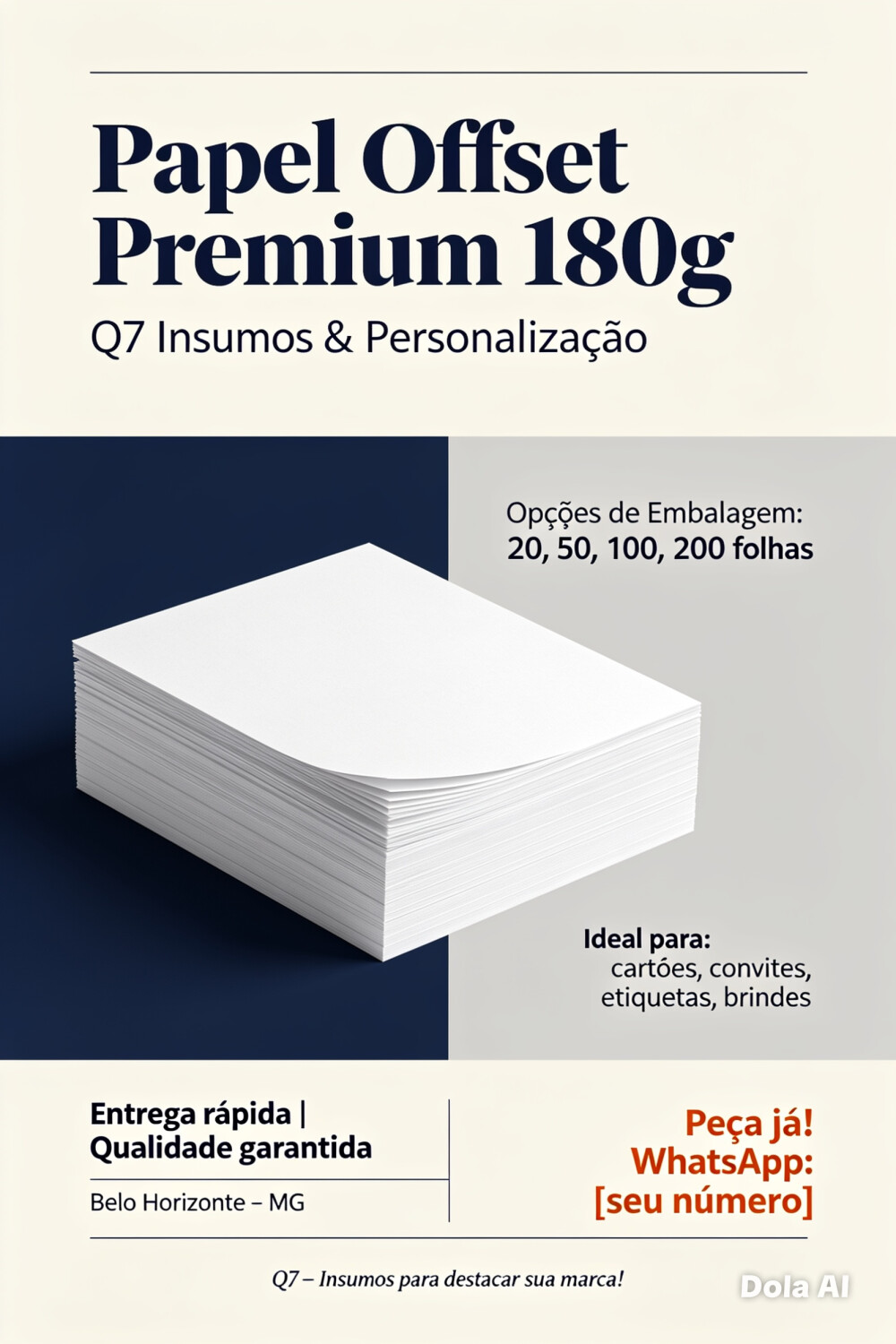 Papel Offset 180g – Q7