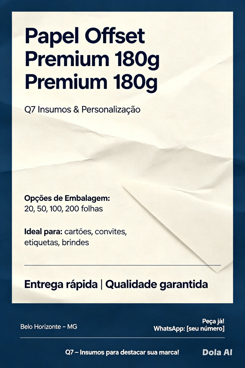 Papel Offset 180g – Q7
