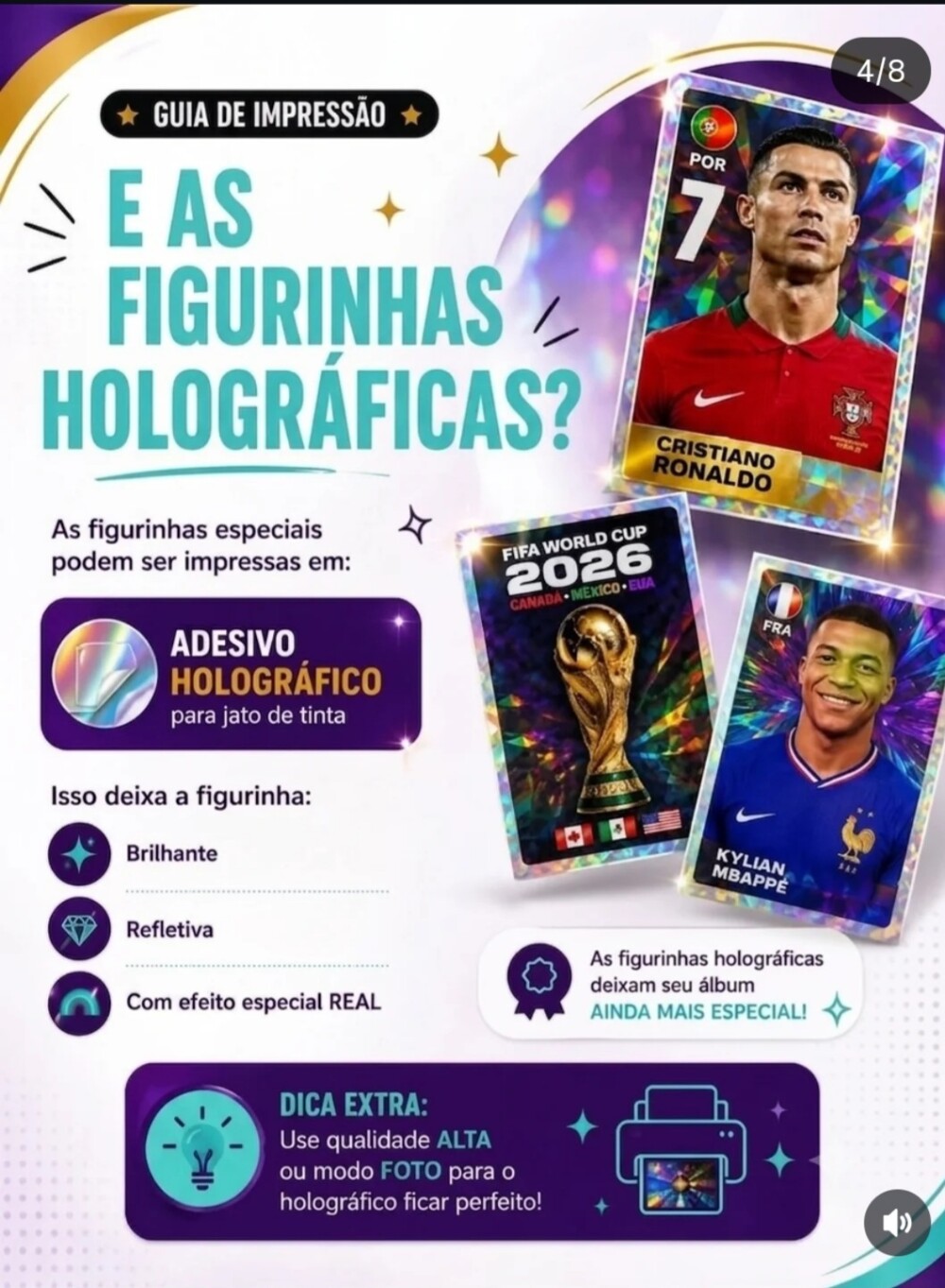 COPA! ALBUM DA COPA 2026 - PDF PARA IMPRIMIR 980 FIFURINHAS COMPL