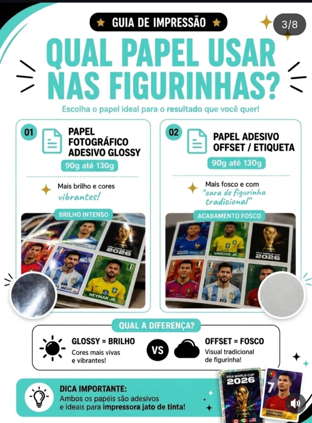 COPA! ALBUM DA COPA 2026 - PDF PARA IMPRIMIR 980 FIFURINHAS COMPL