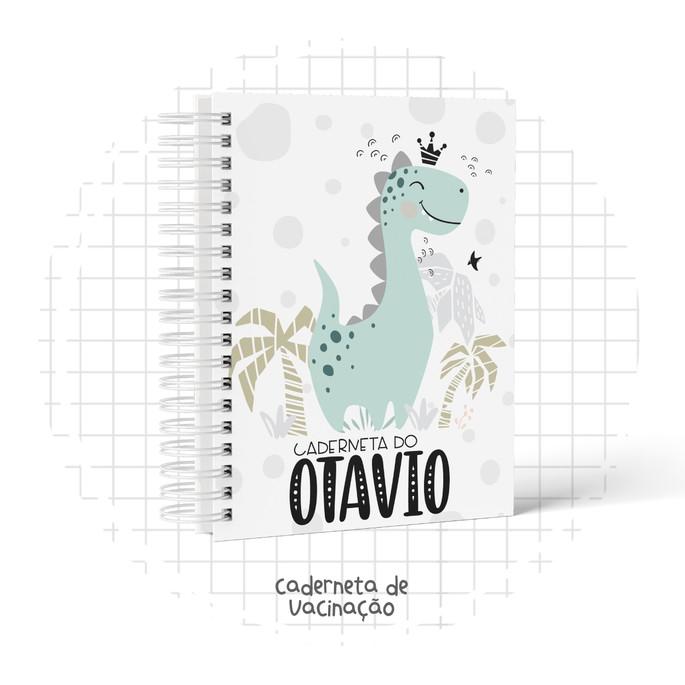 Arquivo Digital Caderneta Vacinação Dinossauro Menino