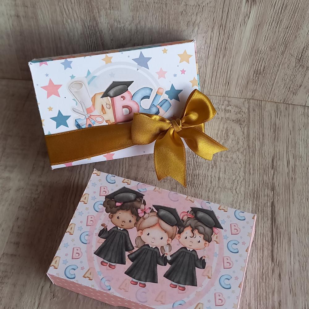 Arquivo de corte caixas formatura abc