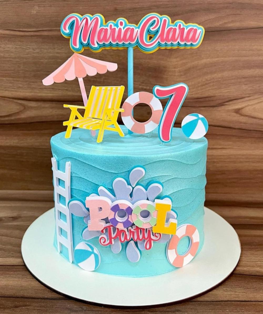 Arquivo de Corte Topo Pool Party