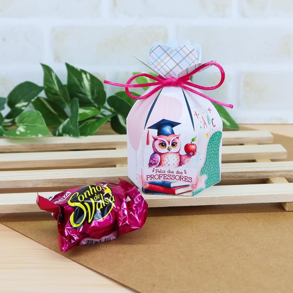 Arquivos de Corte caixa para bombom dia dos professores