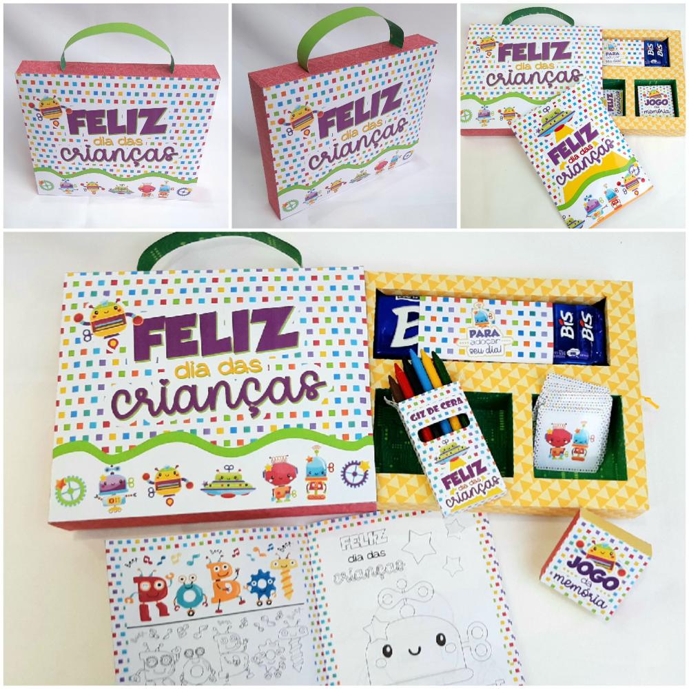 Arquivo de Corte maleta diversão Dia das Crianças