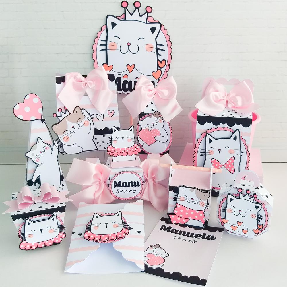 Arquivo De corte kit gatinhas