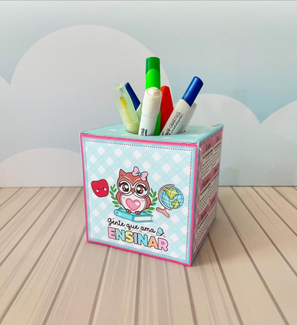 Arquivo de Corte caixinha Dia dos Professores